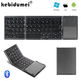 “Foldable wireless Bluetooth keyboard